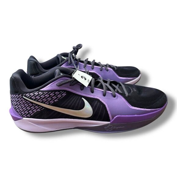 NEW Nike Sabrina 2 Court Vision Purple Basketball Shoes Women’s Sz 19.5 Men’s 18 - Picture 1 of 11